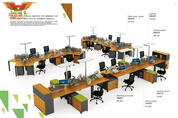 现代办公家具款式大师何航喜爱的竹木办公家具系列